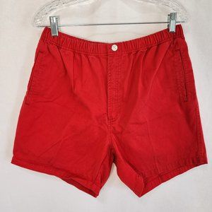 Y2K Vintage NAUTICA Old Money Grandpacore Gorpcore RED Bermuda Oversized Size M.
